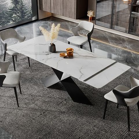 Modern Extendable Dining Table For 4-8 | Povison throughout Extendable Dining Table For 4 To 8 People